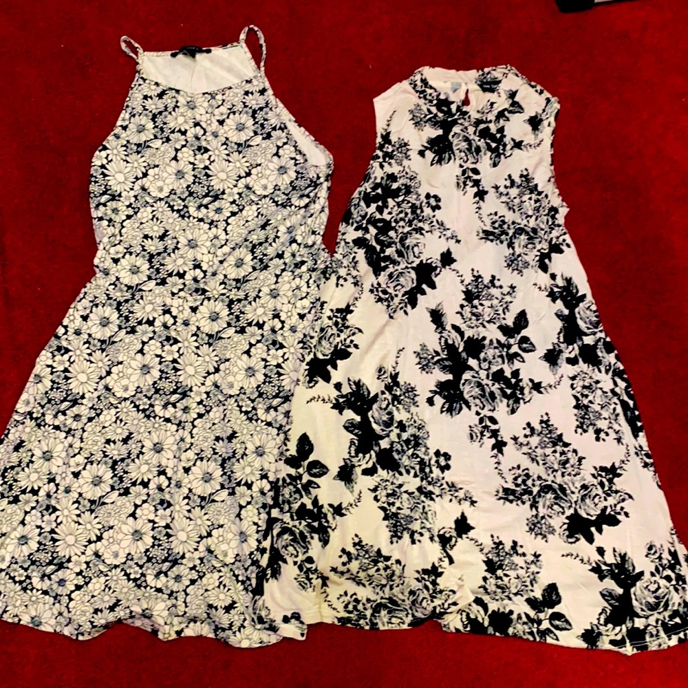2 dress for a bundle, good condition,soft fabrics.